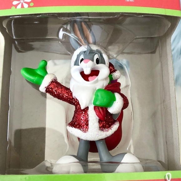 Looney Tunes, Bugs Bunny, Santa, 2013, Christmas Ornament,  New, In Box - Picture 3 of 8
